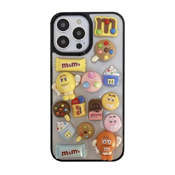 3D M&M Resin Phone case