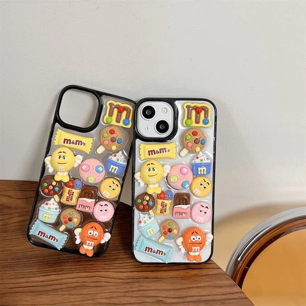 3D M&M Resin Phone case
