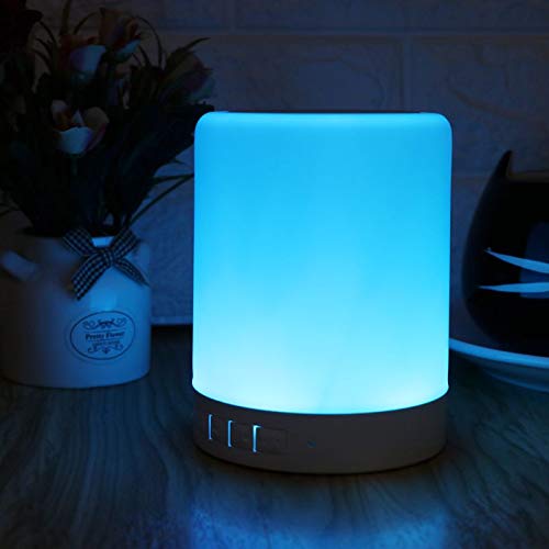 Wireless Bluetooth Portable Speaker with LED Color Changing (Multicolour)