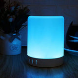 Wireless Bluetooth Portable Speaker with LED Color Changing (Multicolour)