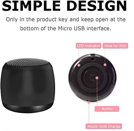 Mini Wireless Bluetooth Portable Speaker