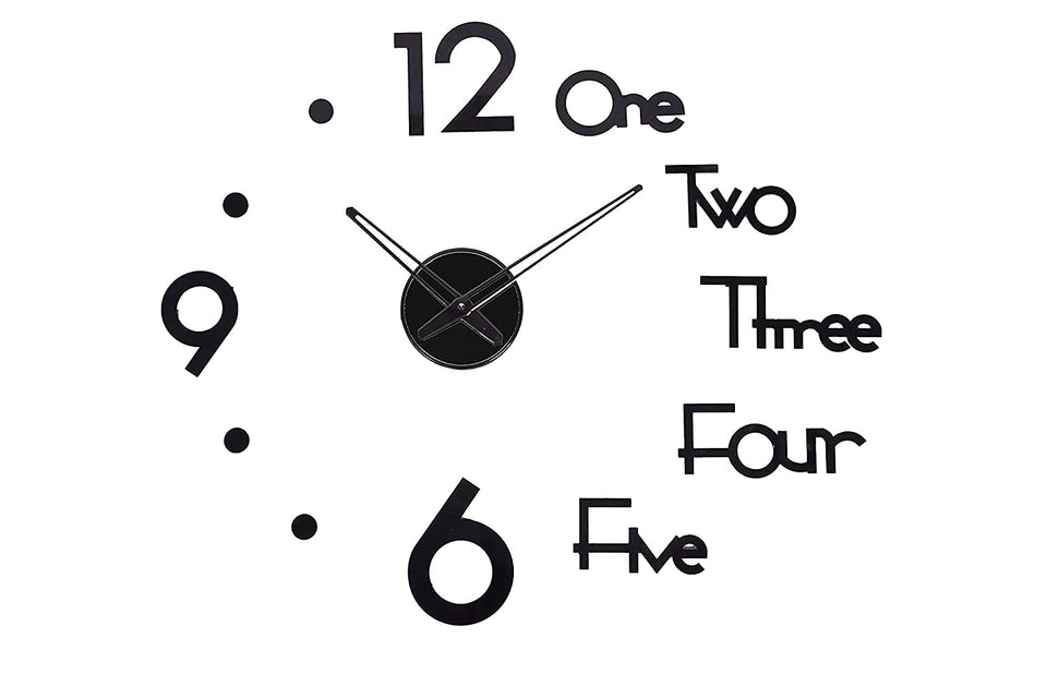 Home Decor - 3D Wall Clock