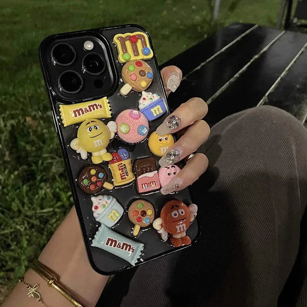 3D M&M Resin Phone case