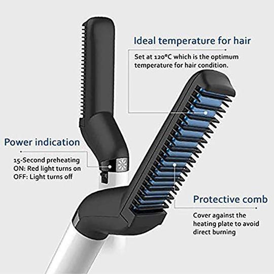Electric Beard Straightener For Men