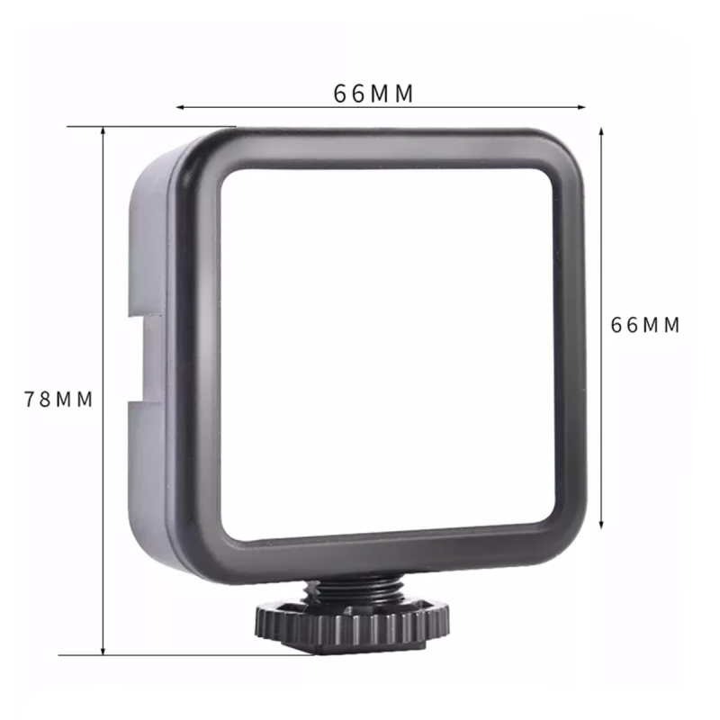 Camera Video Recording Vlogging Kit for Video Making, Mic, Mini Tripod Stand, LED Light & Phone Holder Clip for Making Videos Podcasting