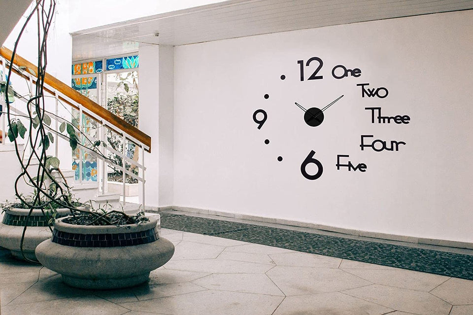 Home Decor - 3D Wall Clock
