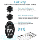 LED Flame HD Atmosphere Wireless Bluetooth Speaker - Portable