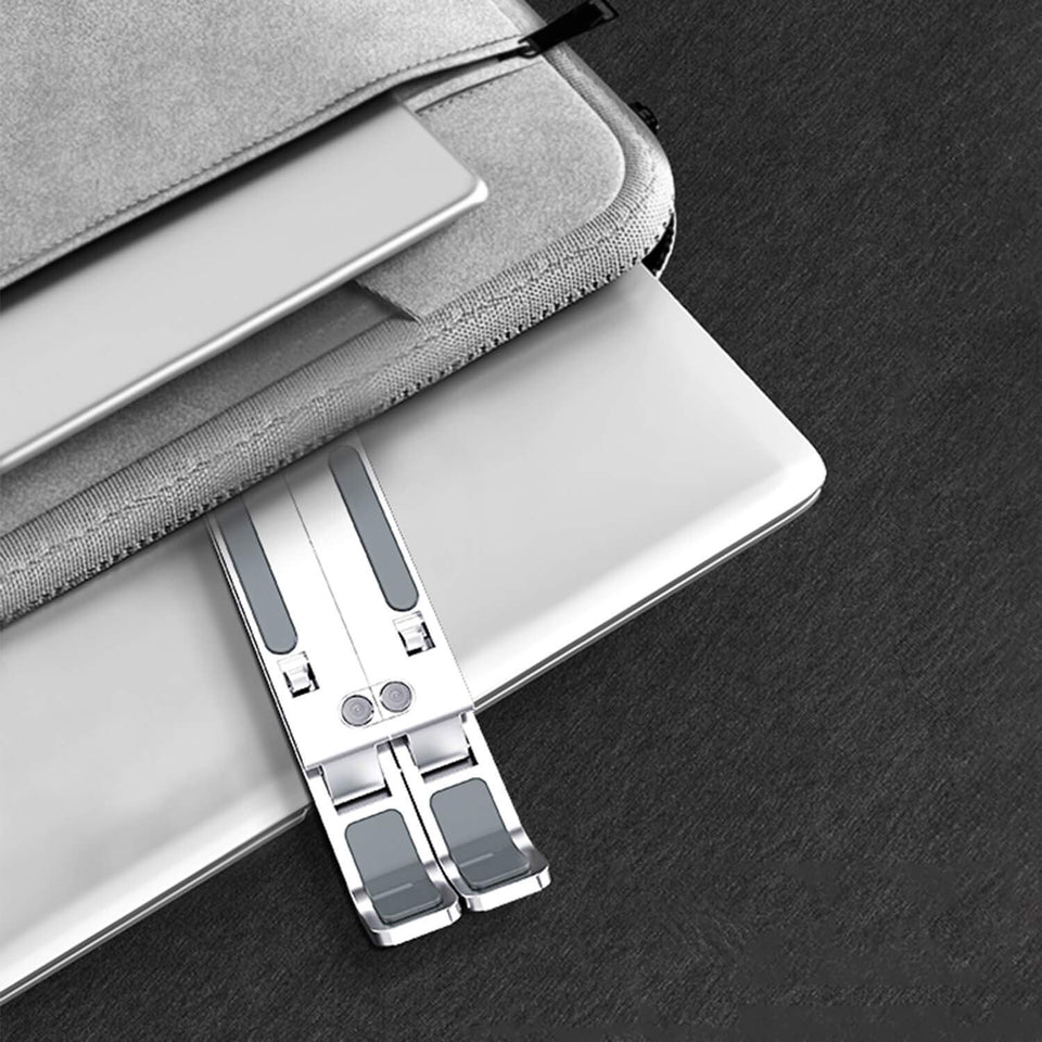 Aluminum Adjustable Laptop Stand | Foldable & Portable