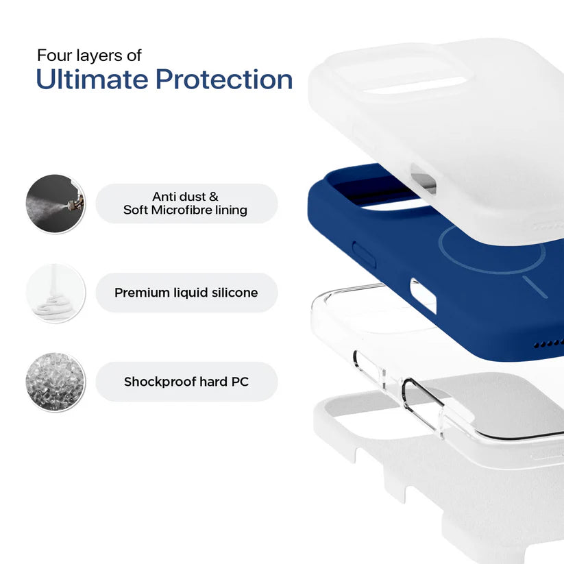 Anti Dust Magsafe Silicone Case