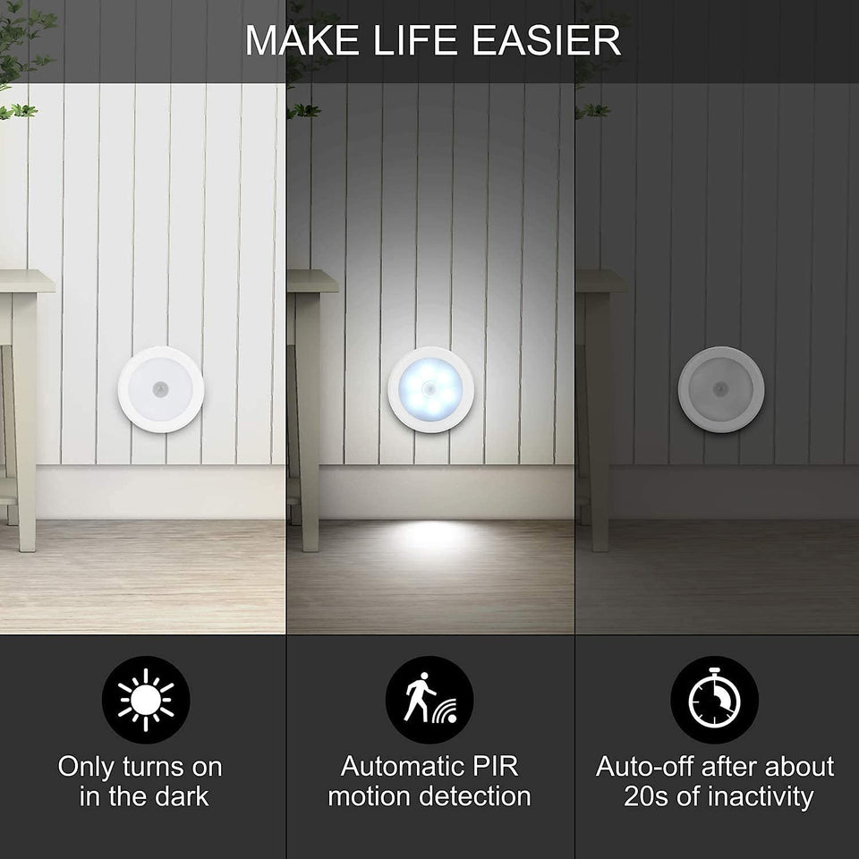 Motion Sensor Light for Home with USB Charging 