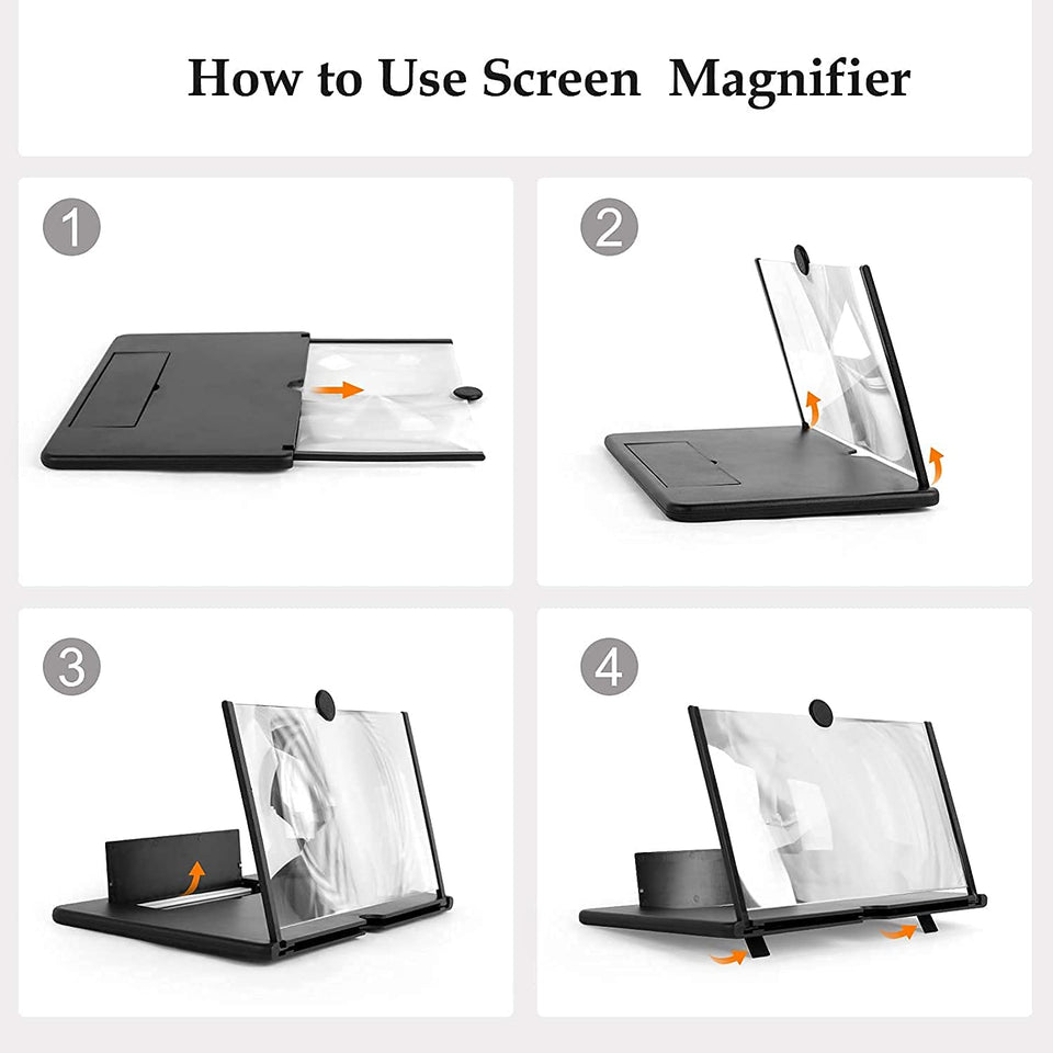 Screen Magnifier For All Mobile - Portable