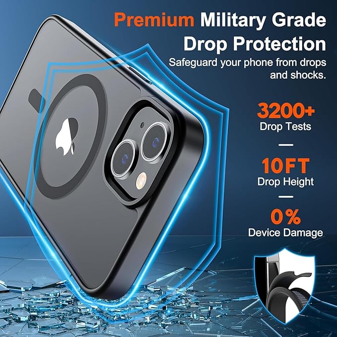 Shockproof Drop Protection Cover Scratch Resistant Mobile Case