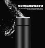 Stainless Steel Water Bottle with Smart LED Temperature Display
