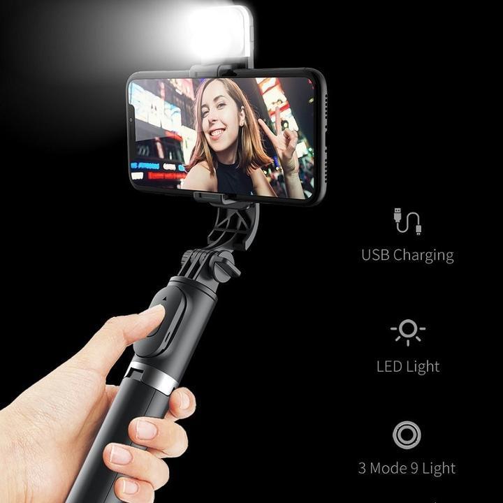 3 IN 1 FOLDABLE BETTER SELFIE TRIPOD